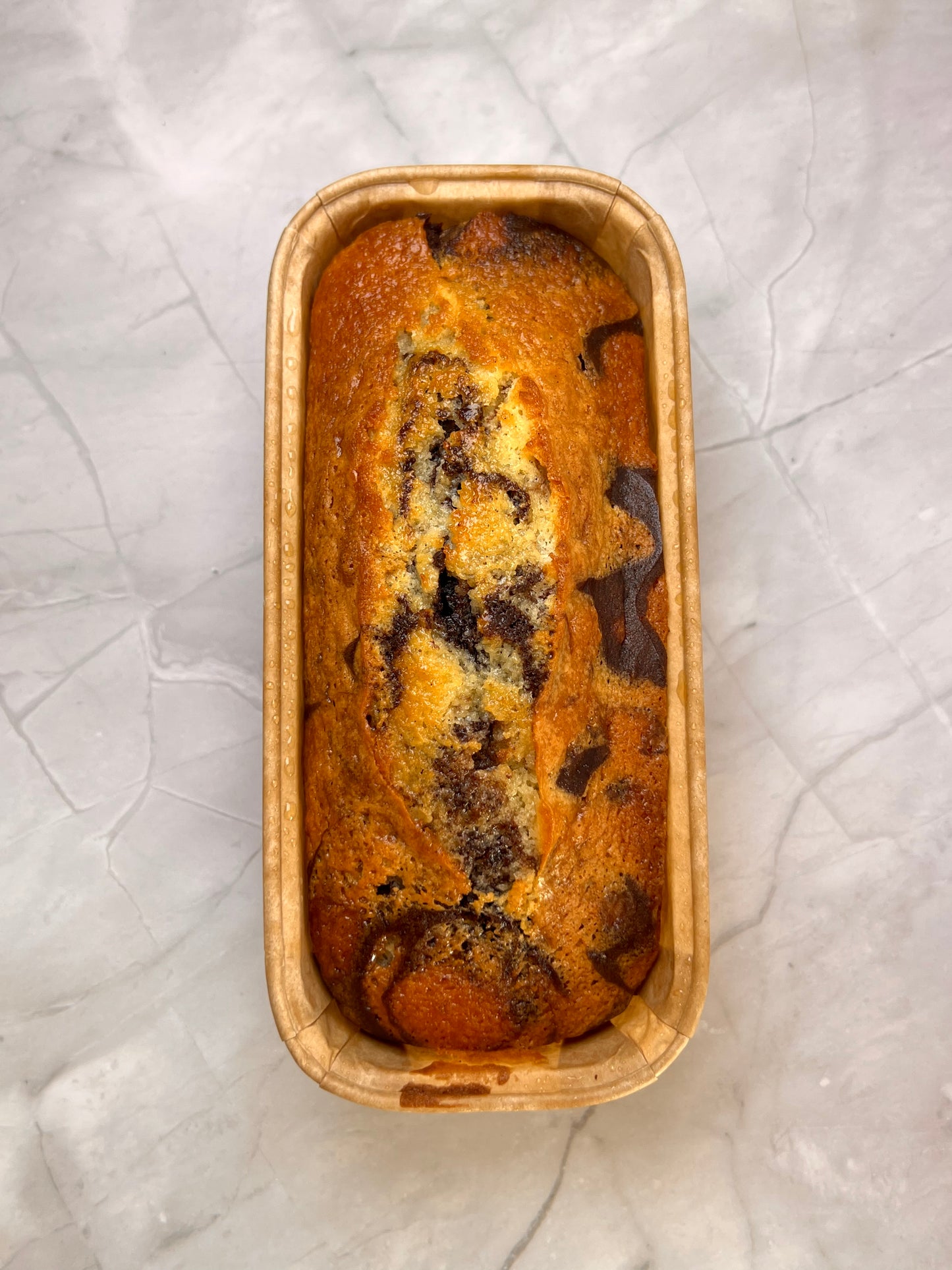 Cake marbré 6 parts